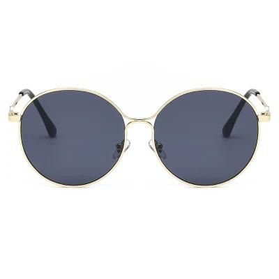 Ins Style Newest Fashionable Metal Sun Glasses Luxury Brand Pearl Oversized Women Sunglasses