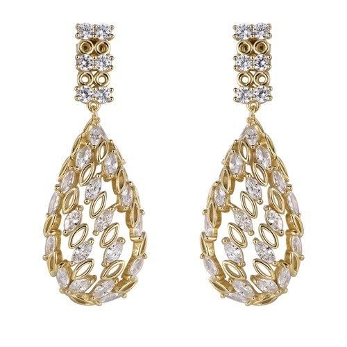 Fashion Party Female Silver or Brass Earring