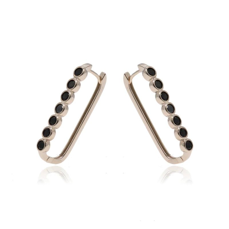 Fashion Women′ S Cubic Zirconia Drop Earrings