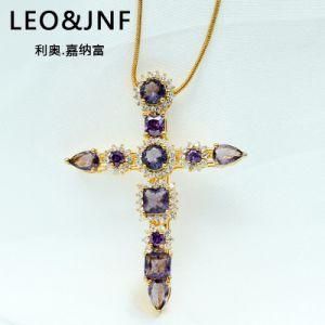 Wholesale Jewellery Cross Design in Brass Fashion Jewelry Necklace pendant