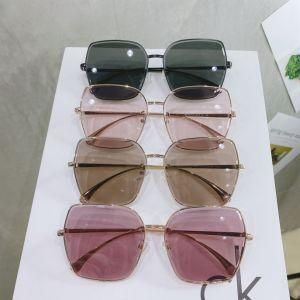 New Fashion Vintage Rimless Sunglasses, Color Lens Brand Sun Glass