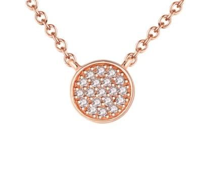 French Style Fashionable Clavicle Chain AAA Zircon Necklace