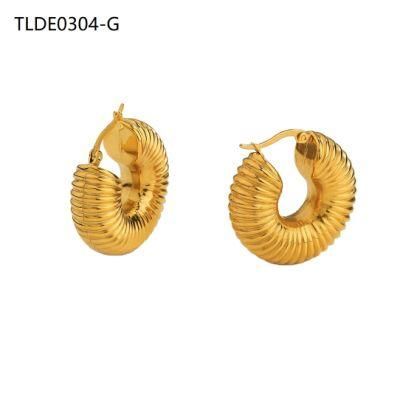Manufacturer Custom Hoop Earring Stainless Steel Jewelry, Gold Hoop Earrings, Earring Charms
