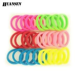 Nylon Elastic Hair Bands Neo Colors Ponytail Holders High Quality Hair Ornaments Fashion Hair Accessories Useful Hair Rope