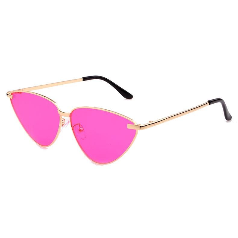 2018 Adorable Cat Eye Metal Sunglasses