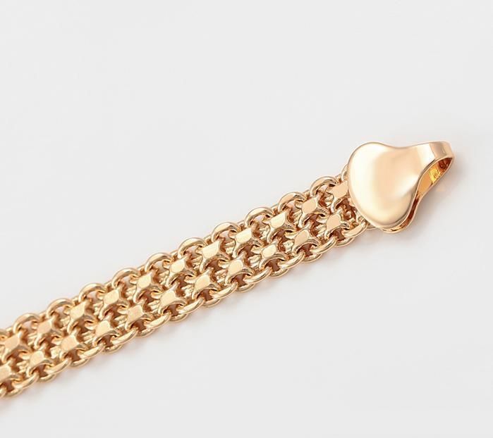 Jewelry Fashion Gold Bracelets Neutral Minimalist Pattern 18K Gold Plated Bracelets