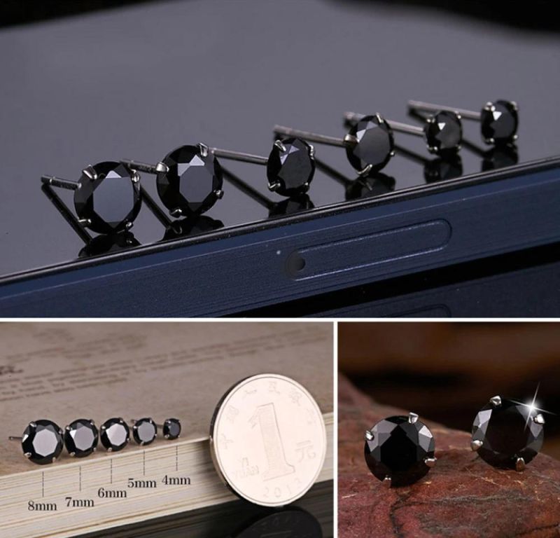 Popular Screw Back Stud Earrings for Men and Women