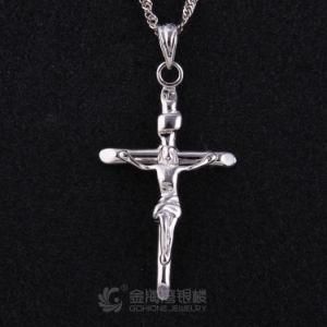 Fashion Christ Jesus Cross Pendant Necklace Chain Jewelry
