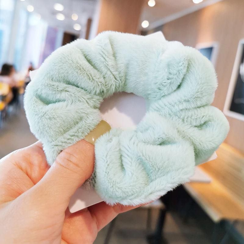 Velvet Scrunchie Elastic Hairbands Rubber Bands Hair Ropes