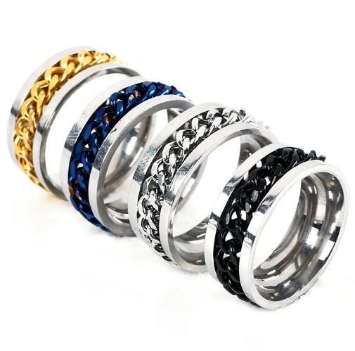 Custom Hot Sale Fashion Classical Metal Finger Ring