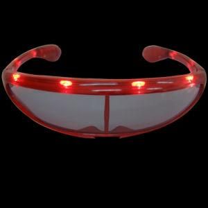 Windproof Goggles LED Flashing Fashion Sunglasses (QY-LS011)