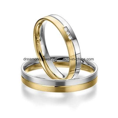 Factory Personalize Wedding Rings for Emn and Women Anniversary Gift