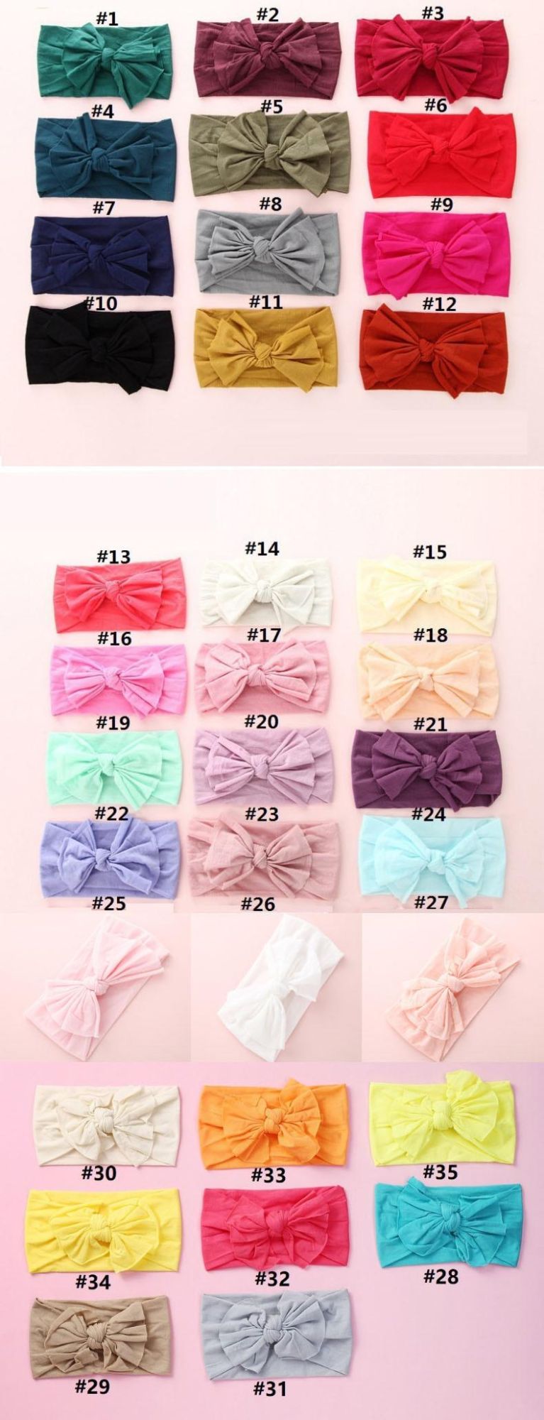Cute Headband for Baby Girl Toddler, Kids Hairband Bows Hair Accessory Ornaments, Baby Headband