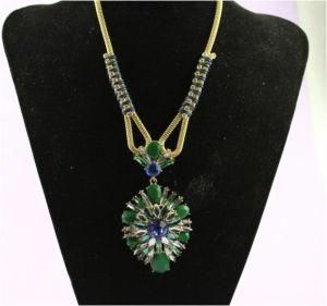 Alloy Zinc Jewelry Supplier From Greem Perdant Necklace