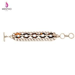 New European and American Statement Alloy Personal Leopard Bracelet