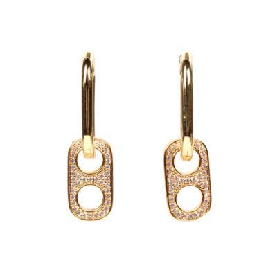 Fashion Wholesale Copper Vintage Cuff Clip Earrings Charming Earring for Women