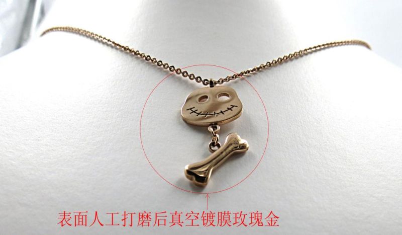 Stainless Steel Jewelry Bone Pendant for Gifts