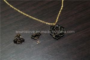 Gold Plated Jewelry Sets-Fashion Necklace and Earrigns (XL064)
