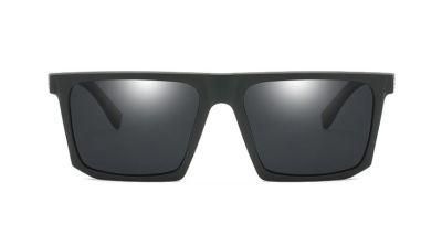 Alloy Frame One-Piece Anti UV Polarized Lens Tr90 Flexible Temple Fashion Sunglasses