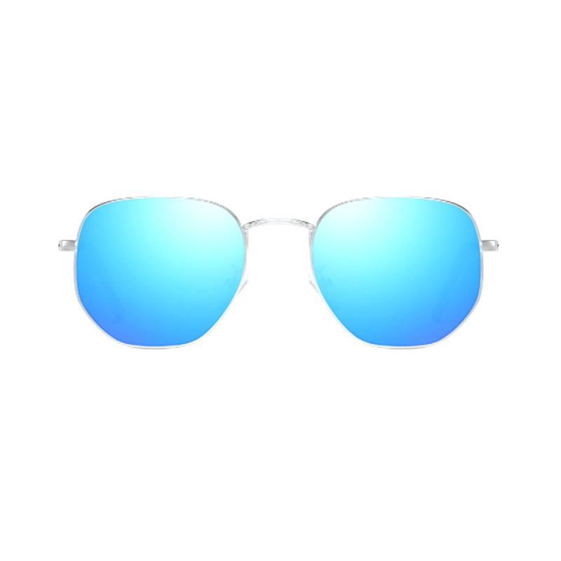 Unisex Angular Round Style Polarized Sun Glasses Fashion Sunglasses