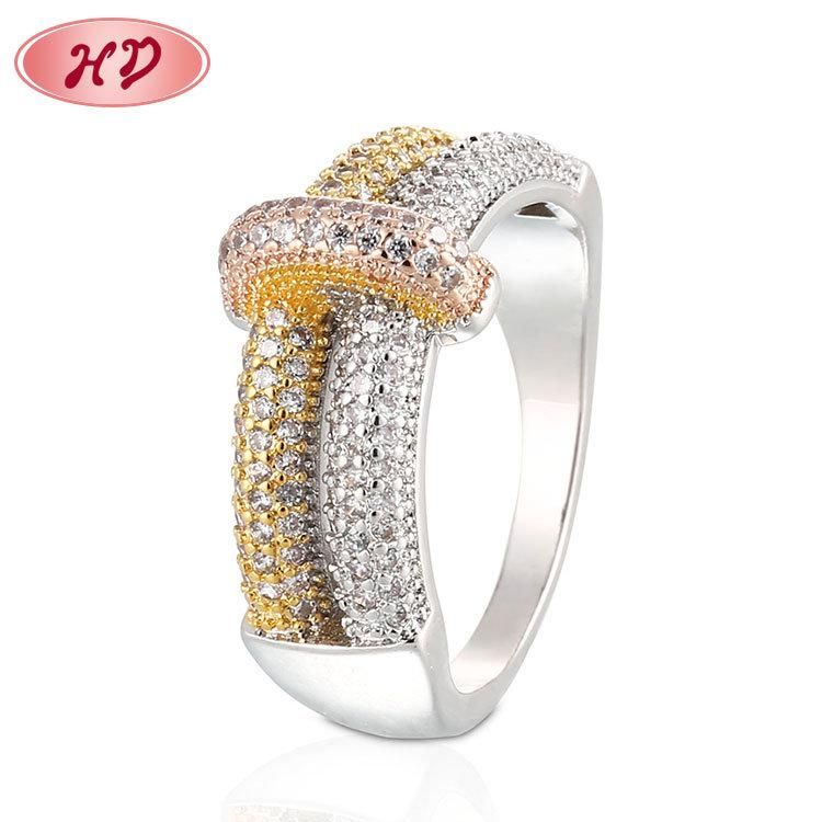 Accessories Ring Women 2020 New Arrived Gold Plated Engagement Band Trendy Women Finger Ring