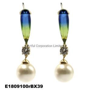 White Shell Pearl/ Silver Earring /Trendy Jewelry/Factory Earring