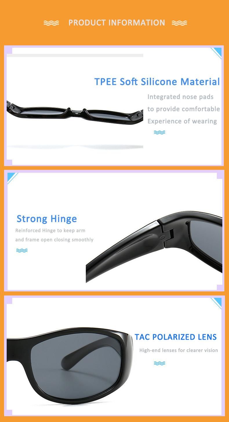 Supplier Kids Boys Sports Tac Sun Glasses Tpee Outdoor UV Protection Eyewear Children Bike Sunglasses 2022