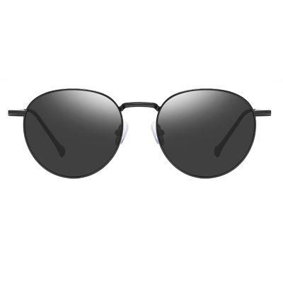 2019 Fashionable Round Shape Metal Sunglasses for Ready Made Goods