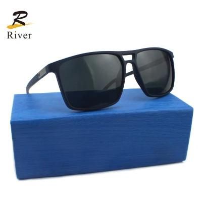 P0081 Non-Slip Design Tr Frame Stock Polarized Men Sunglasses