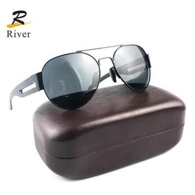 Creative New Double Beam Design Stock Polarized Men Sunglasses