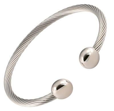 Magnetic Jewelry Therapy Wire Bangle