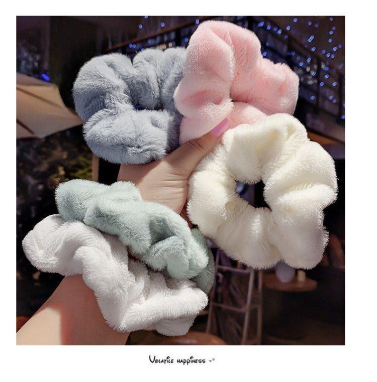 Velvet Scrunchie Elastic Hairbands Rubber Bands Hair Ropes