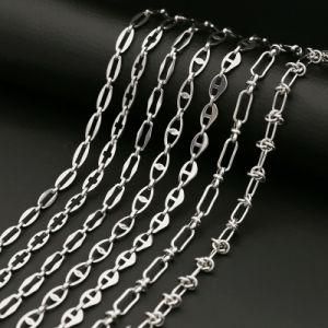 Custom Specific DIY Stainless Steel Handmade Link Chain Necklace