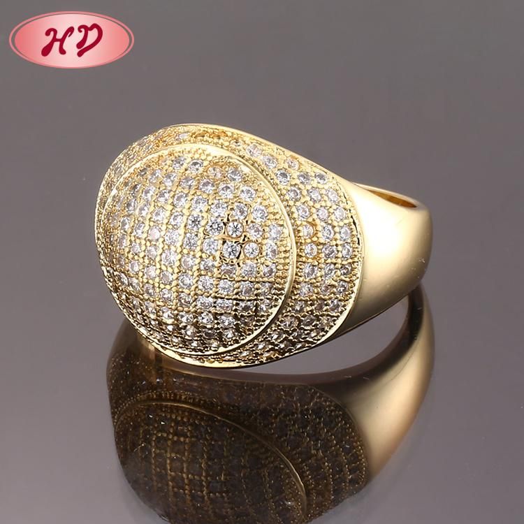 Women Fashion 18K Gold Plated Silver Stainless Steel Wedding Engagement Finger Rings Jewelry Design