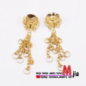 New Zinc Alloy Earring with Multicolor /Rhinestones Earring (B_2)