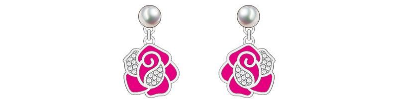 Customized Logo Chinese Style Plum Blossom Pattern Strong Spirit Jewelry Set