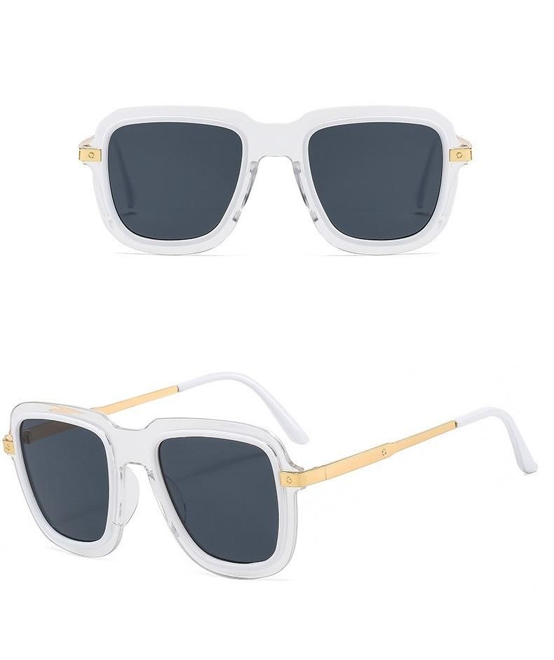 2022 Fashion Personality Retro PC Metal Sunglasses