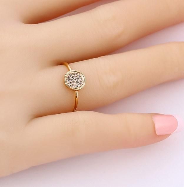 Unique Design 18 K Gold Plated Color Ring jewellery Alloy Ring