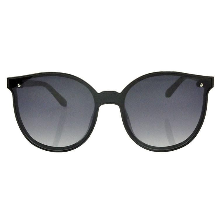 2017 Fashionable Round Shape Sunglasses with One Piece Lens
