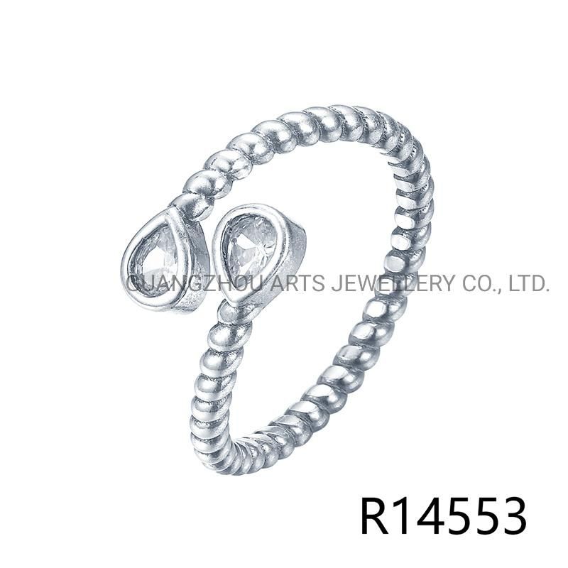 925 Sterling Silver Woman Jewelry Minimalist Open Ring