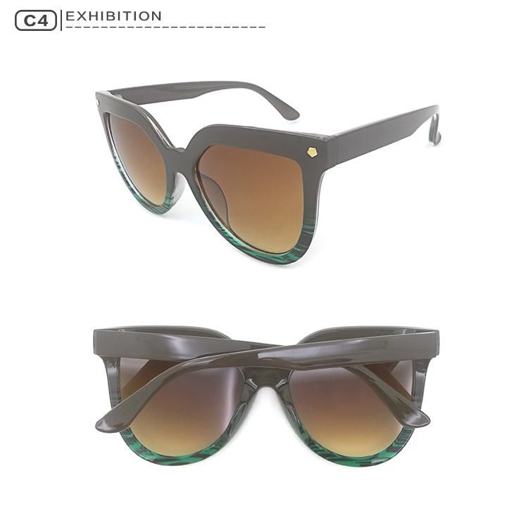 Blue Rectangular Sunglasses Rimless Men Metal Fashion Square Sun Glasses for Women Gradient Lens Frameless 2022 UV400