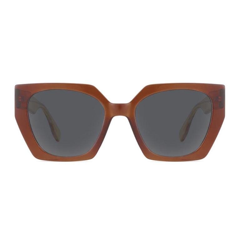 Trendy Fashion Acetate Square Sunglasses Hot Selling Oversized Frame Polarized Glasses Custom Logo Luxury Sun Glasses
