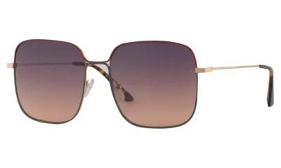 New Brand Designer Rectangle Metal Polarized Fashion Sunglasses