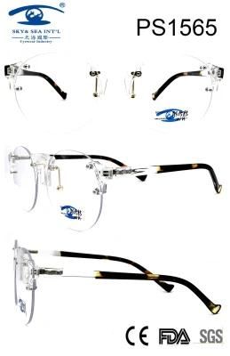Best Designer Fashion Popular Frame Plastic Sunglasses (PS1565)