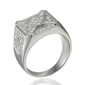 Fashion Design 925 Sterling Silver Jewelry Men Ring