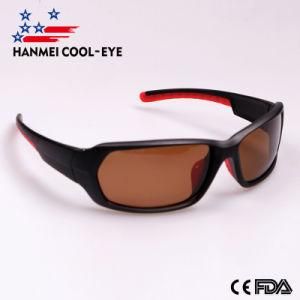 Retro Wrap Around Model Polarized Sport Sunglass for Cycling Fishing