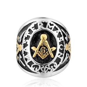 Masonic Ring Mens Freemason Symbol G Templar Freemasonry Signet Rings
