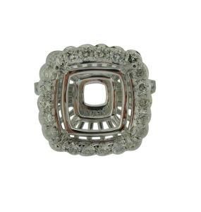 18k High End Diamond Semimount Ring (BLR25)