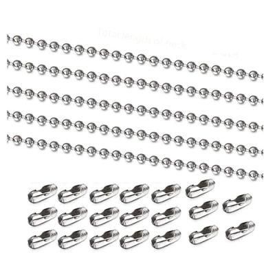 4.5mm Stainless Steel Roller Blinds Chain Weight Metal Ball Chain