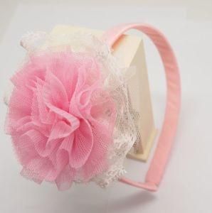 Fashion Cute Pink Girl Party Hair Headband with Bows